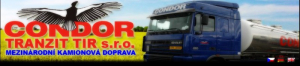 CONDOR TRANZIT TIR s.r.o. - vnitrostátní i mezinárodní nákladní silniční doprava Svitavy
