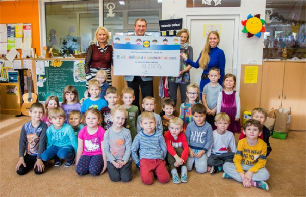 Děti v mateřské škole v Moravské Třebové dostaly 73 250 korun 