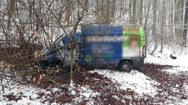 Při dopravní nehodě na Svitavsku uhořel řidič dodávky
