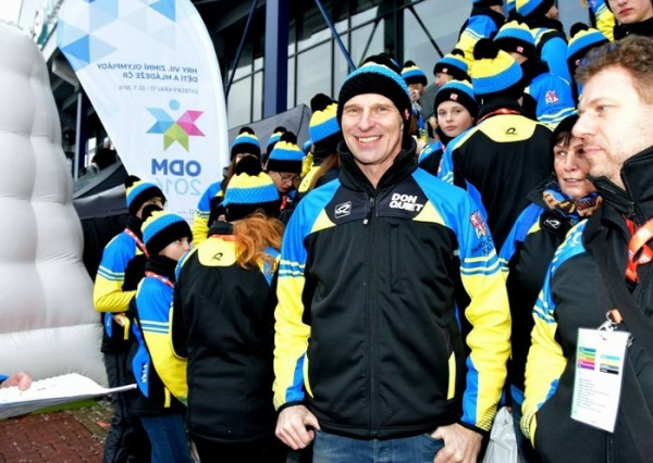 Mladé sportovce kraje doprovodil na zimní olympiádu dětí a mládeže Dominátor